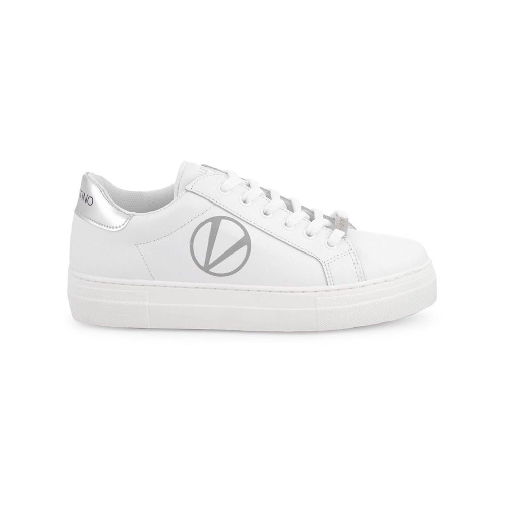 VALETINO MARIO VALENTINO white metallic sneakers